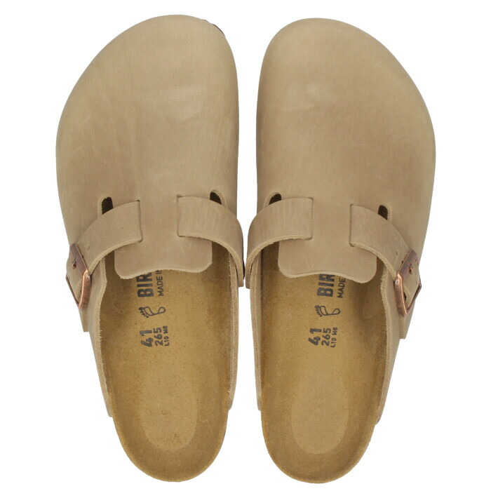 週間売れ筋 Birkenstock ビルケンシュトック ボストン Boston タバコブラウン メンズ サンダル クロッグ 本革 Learntodrivecolorado Com