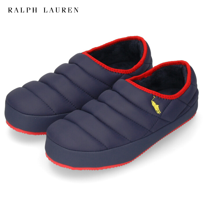 最大54%OFFクーポン ネイビー SMF4360BRL LAUREN マクソン モックシューズ ルームシューズ スリッポン メンズ RALPH  セール ポロ ラルフローレン POLO メンズ靴