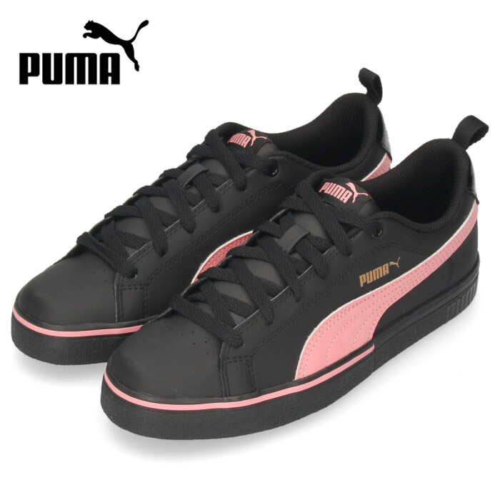 【楽天市場】【30%OFF】 PUMA レディース ジュニア スニーカー プーマ ブレークポイント VULC パーフ BG 373651-03 ブラック  シンプル オフィス 通勤 通学 学生 セール : Parade ワシントン靴店