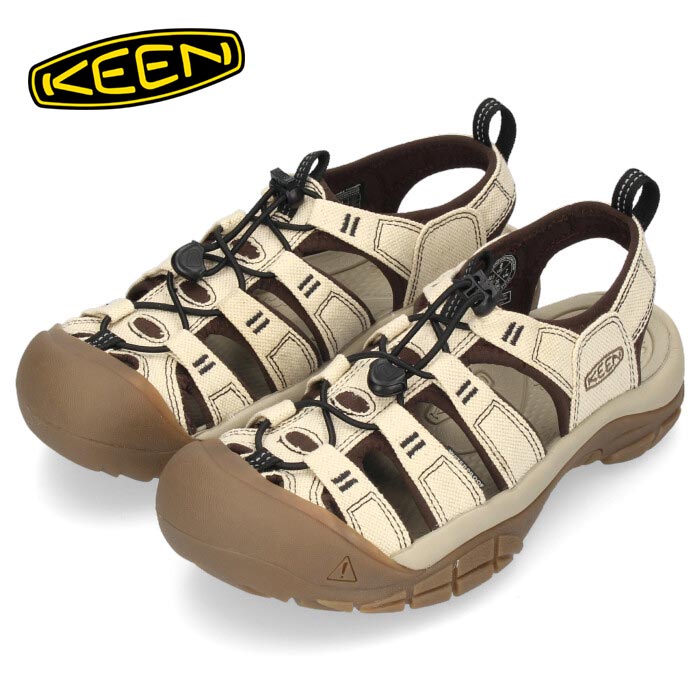最も優遇 キーン サンダル メンズ Keen Newportcanvas ニューポートキャンバス Natural 交換無料 Kanematsuusa Com