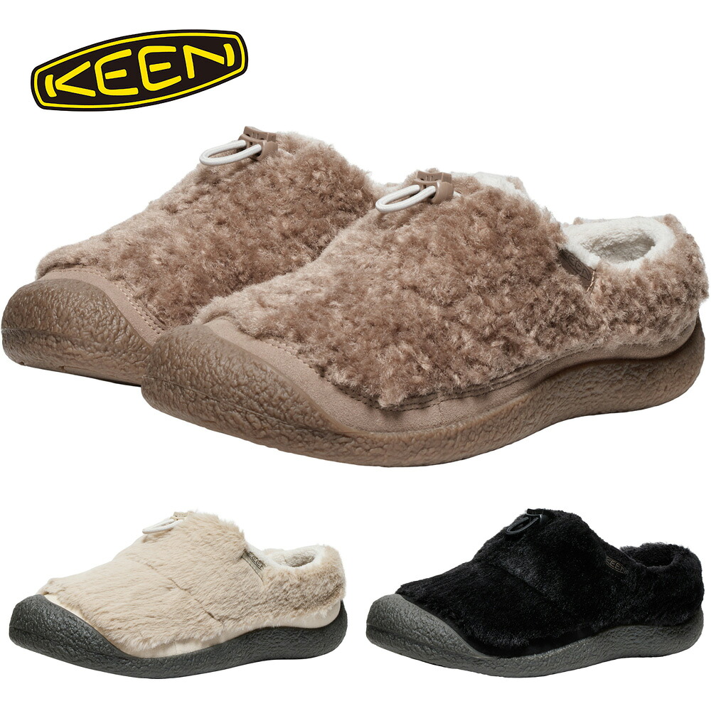 【30%オフ!在庫一掃CP×ポイント10倍】 \エントリーでPT10倍/ KEEN キーン ハウザー スリー スライド スリッポン レディース カジュアル シューズ 秋冬 温かい 靴 1029434 1029435 1029436 ルームシューズ アウトドア|Parade ワシントン靴店
