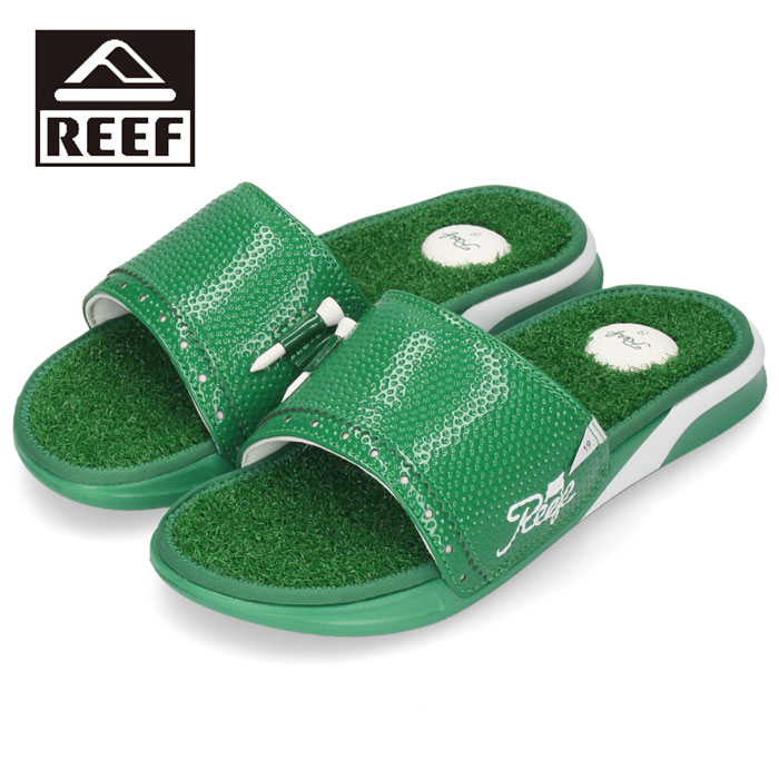 楽天市場】REEF リーフ サンダル MULLIGAN SLIDE ゴルフボール