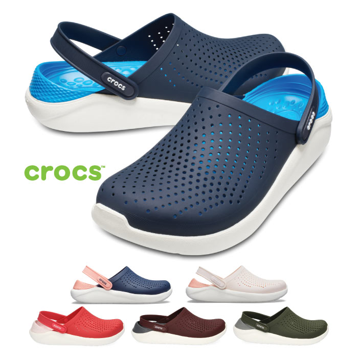 楽天市場 クロックス サンダル レディース メンズ ライトライド クロッグ Crocs Literide Clog 4592 おしゃれ 柔らかい スポーツサンダル シャワーサンダル アウトドア レジャー 室内 仕事 作業 オフィス Parade ワシントン靴店