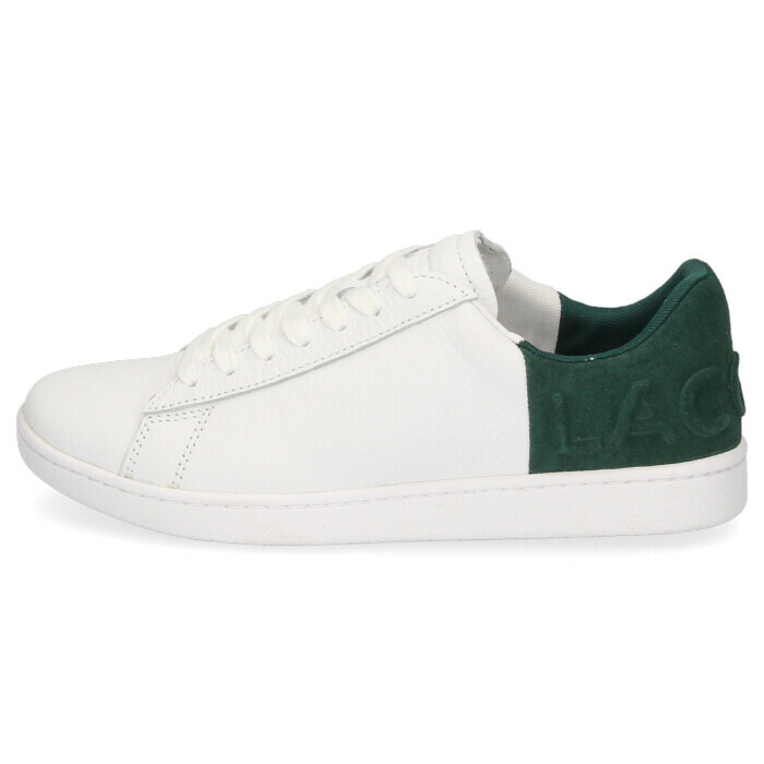 楽天市場 ラコステ レディース スニーカー Lacoste Carnaby Evo 419 2 Sfa0012 1r5 Wht Dk Grn ホワイト レザー 靴 Parade ワシントン靴店