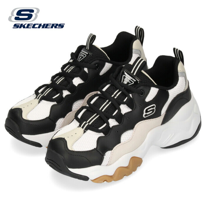 楽天市場 40 Off スケッチャーズ ダッドスニーカー レディース 厚底スニーカー Skechers 10 D Lites 3 0 High Alert Bktn ブラック 通気性 衝撃吸収 脚長効果 セール Parade ワシントン靴店