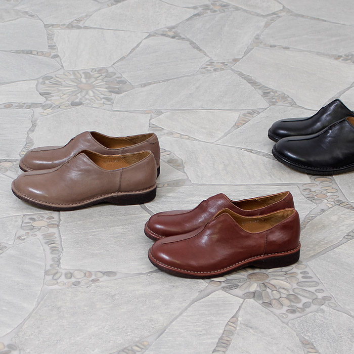 楽天市場 Saya サヤ ラボキゴシ 靴 スリッポン レディース カジュアルシューズ ラウンドトゥ 本革 革靴 クレープソール 日本製 Parade ワシントン靴店