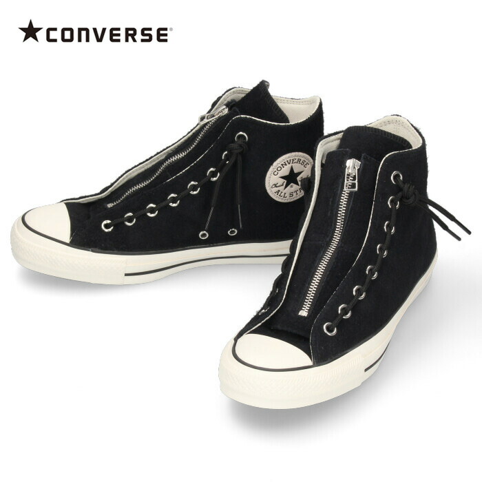 楽天市場 コンバース Converse メンズ スニーカー スエード オールスター 100 センタージップ Hi ブラック Suede All Star 100 Centerzip Hi セール Parade ワシントン靴店