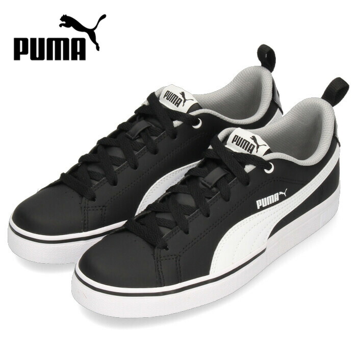 楽天市場 28 Off Puma レディース ジュニア スニーカー プーマ ブレークポイント Vulc Bg 01 ブラック シンプル オフィス 通勤 通学 学生 セール Parade ワシントン靴店