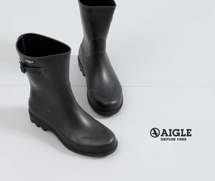 楽天市場 Aigle エーグル アイケア2 メンズ Icare2 85 長靴 ショート丈 レインブーツ ラバーブーツ 正規品 ブラック 黒 Parade ワシントン靴店