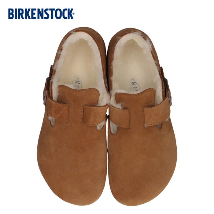 日本最大級 ビルケンシュトック Birkenstock ロンドンシアリング レディース メンズ London Shearling 幅広 靴 スエード ブラウン 国内正規品 Parade ワシントン靴店 超歓迎 Veludayar In