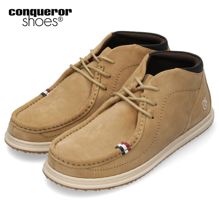 楽天市場 コンカラー シューズ フローター スエード 218 Conqueror Floater Suede メンズ スニーカー 靴 ベージュ トープ Parade ワシントン靴店