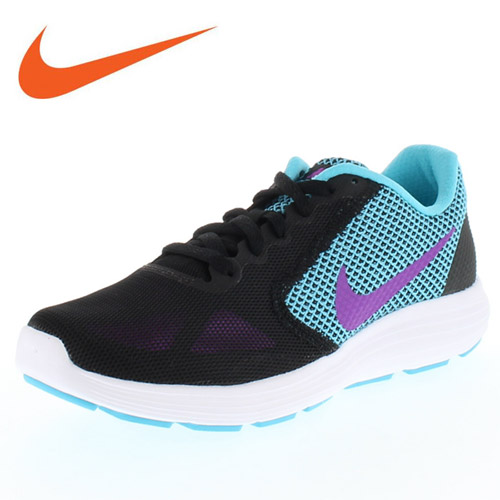 NIKE WMNS NIKE REVOLUTION 3BLACK/HYPER VIOLET/BLUE SNEAKERS RUNNING819303 004 NIKE WMNS NIKE REVOLUTION 3BLACK/HYPER VIOLET/BLUE SNEAKERS RUNNING819303 004
