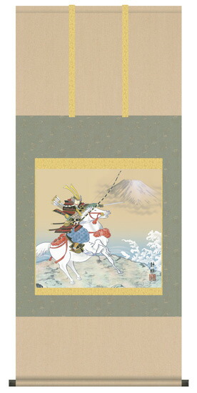 楽天市場】大成武者 掛け軸 (掛軸/端午の節句/壁掛け/子供の日