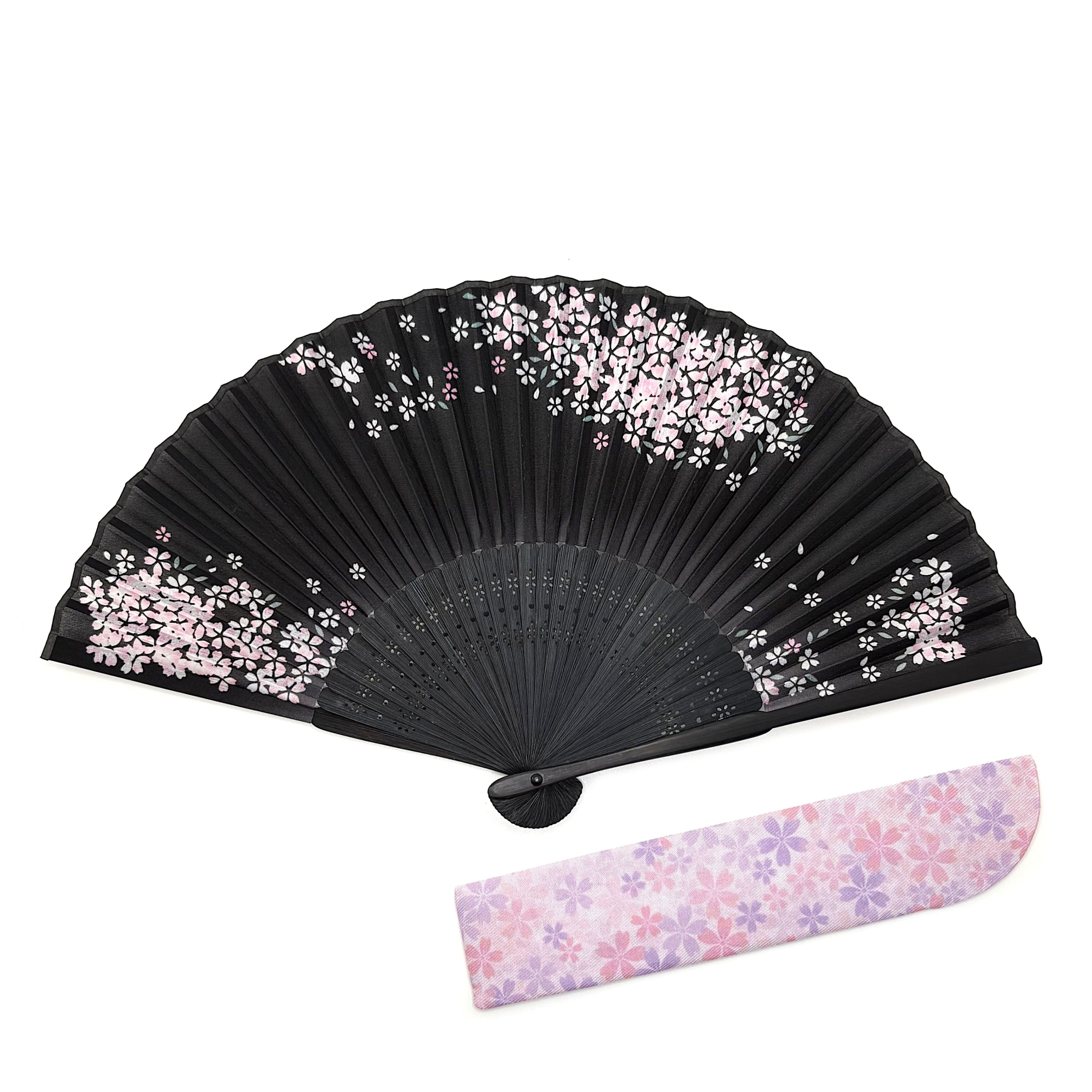 楽天市場】シルク扇子 新撰組 桜斬 白 7.5寸 高級シルク扇子