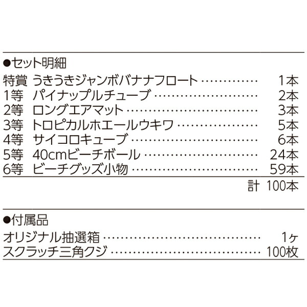 国内外の人気 南の国パラダイスリゾートプレゼント 100名様用 イベント パーティー 子ども会 子供会 抽選会 抽せんイベント イベントキット  イベントセット お祭り 縁日 夏祭り 夏まつり 夜店 露店 屋台 景品 来場 店頭 バナナ パイナップル フルーツ そっくり エアマット ...