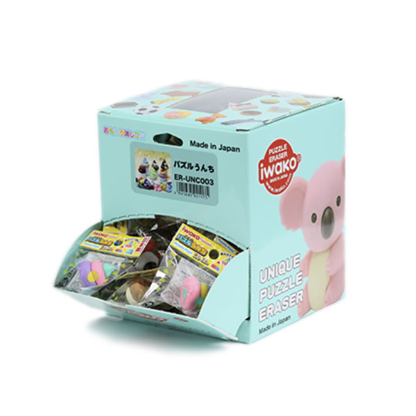 SALE】 イワコー おもしろ消しゴム うんち 60個セット