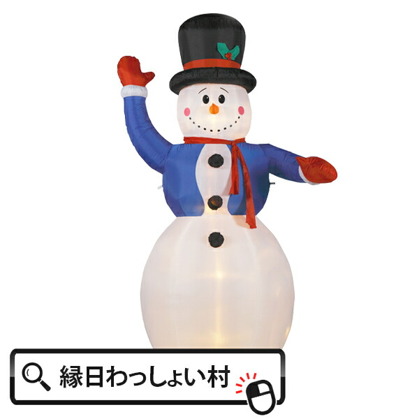 楽天市場】エアーディスプレイアーチ サンタ&スノーマン