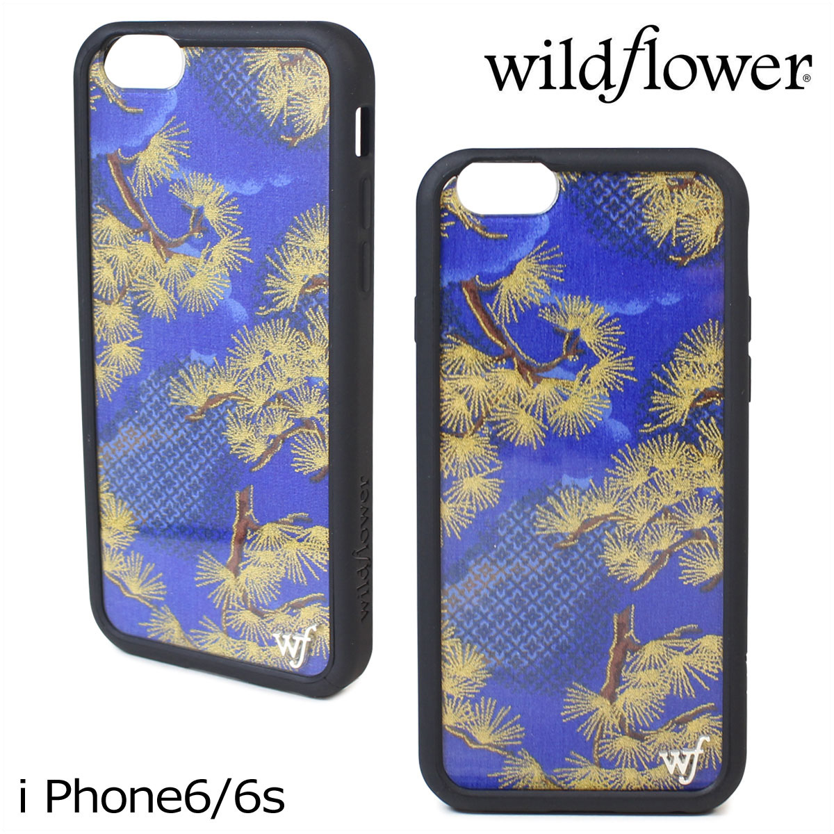 楽天市場 最大600円offクーポン Wildflower Iphone8 7 Iphone 6 6s ワイルドフラワー ケース スマホ アイフォン レディース ブルー on ネコポス可 Goods Lab