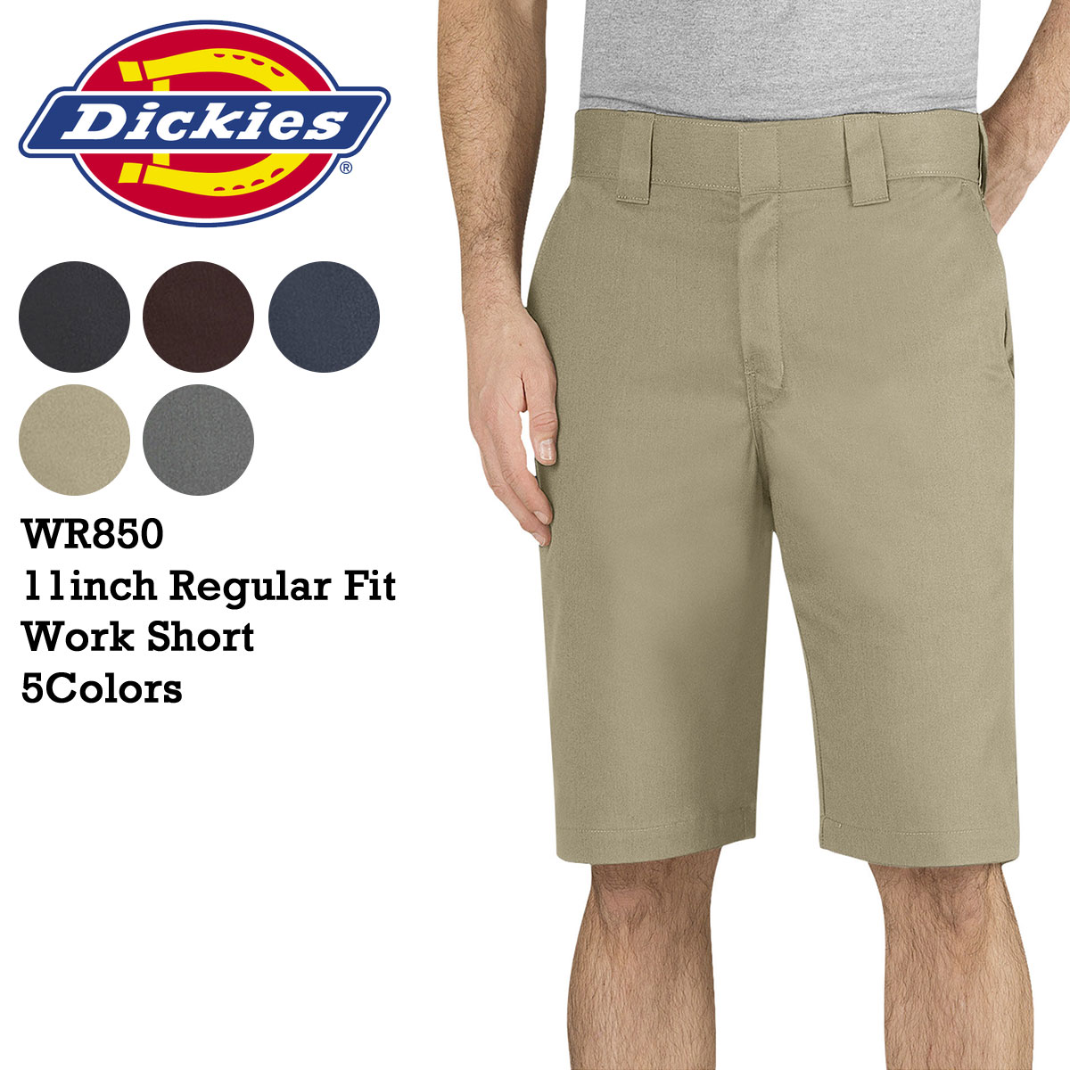 dickies shorts regular fit