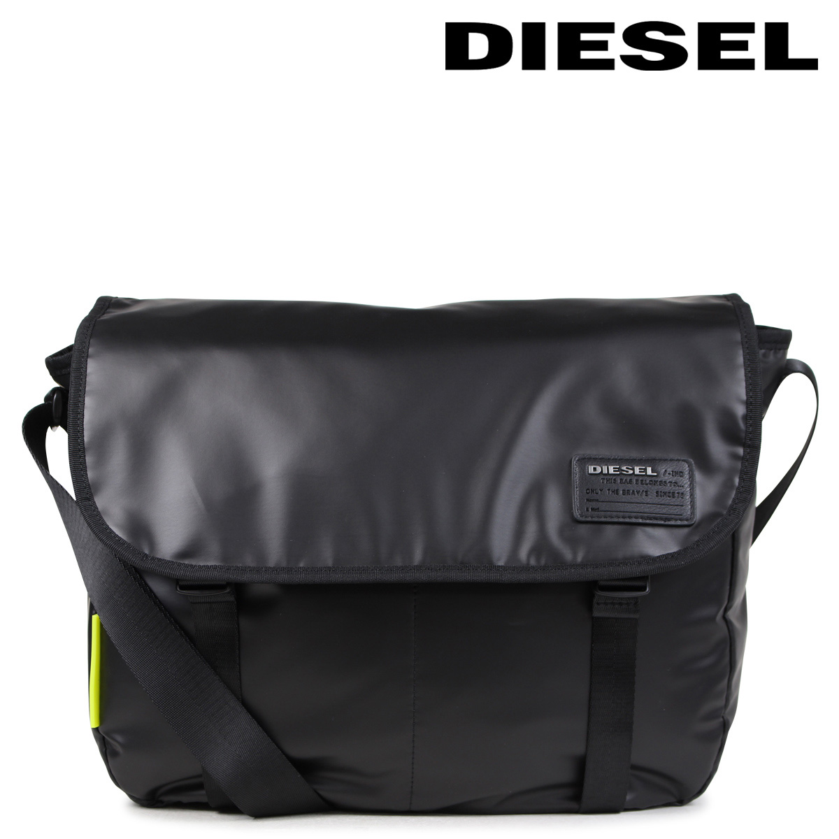 定番の中古商品 ディーゼル メンズ レディース Black Diesel メンズ レディース ショルダーバッグ ディーゼル ショルダーバッグ バッグ
