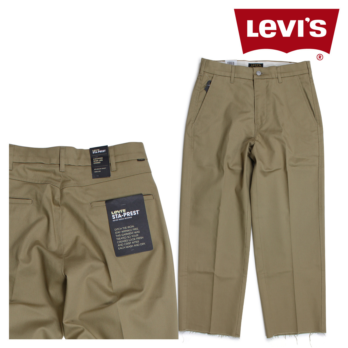 levis sta prest trousers