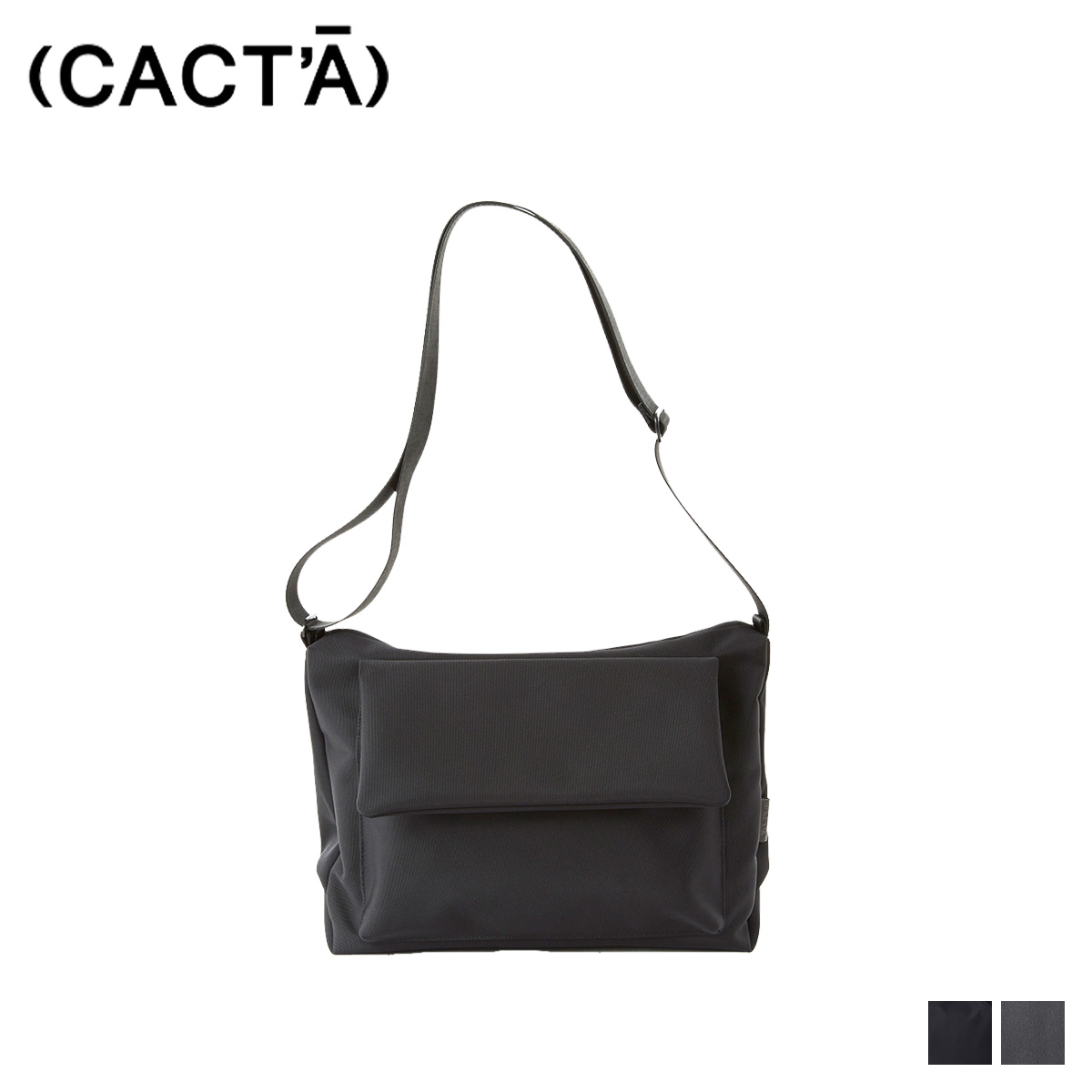 全国組立設置無料 最大600円offクーポン Cacta Colon Holiday Flap Shoulder カクタ バッグ ショルダーバッグ メンズ レディース ブラック グレー 黒 1008 正規品 Flex Money Com