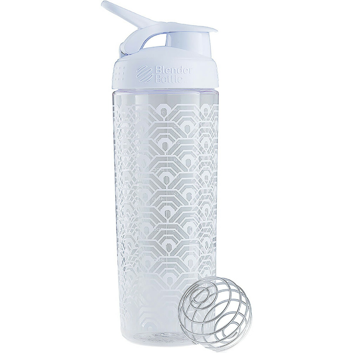 楽天市場 Blender Bottle Sportsmixer Sleek ブレンダーボトル プロテイン シェイカー ボトル 800ml スポーツミキサー スリーク ホワイト 白 smsl28 Goods Lab
