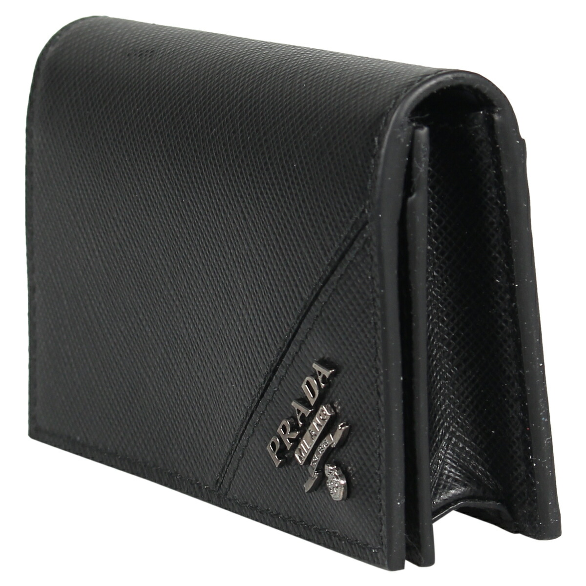 楽天市場 Prada Business Card Holder Voftm プラダ 名刺入れ カードケース カードホルダー メンズ サフィアーノ ブラック 黒 2mc122qme Goods Lab