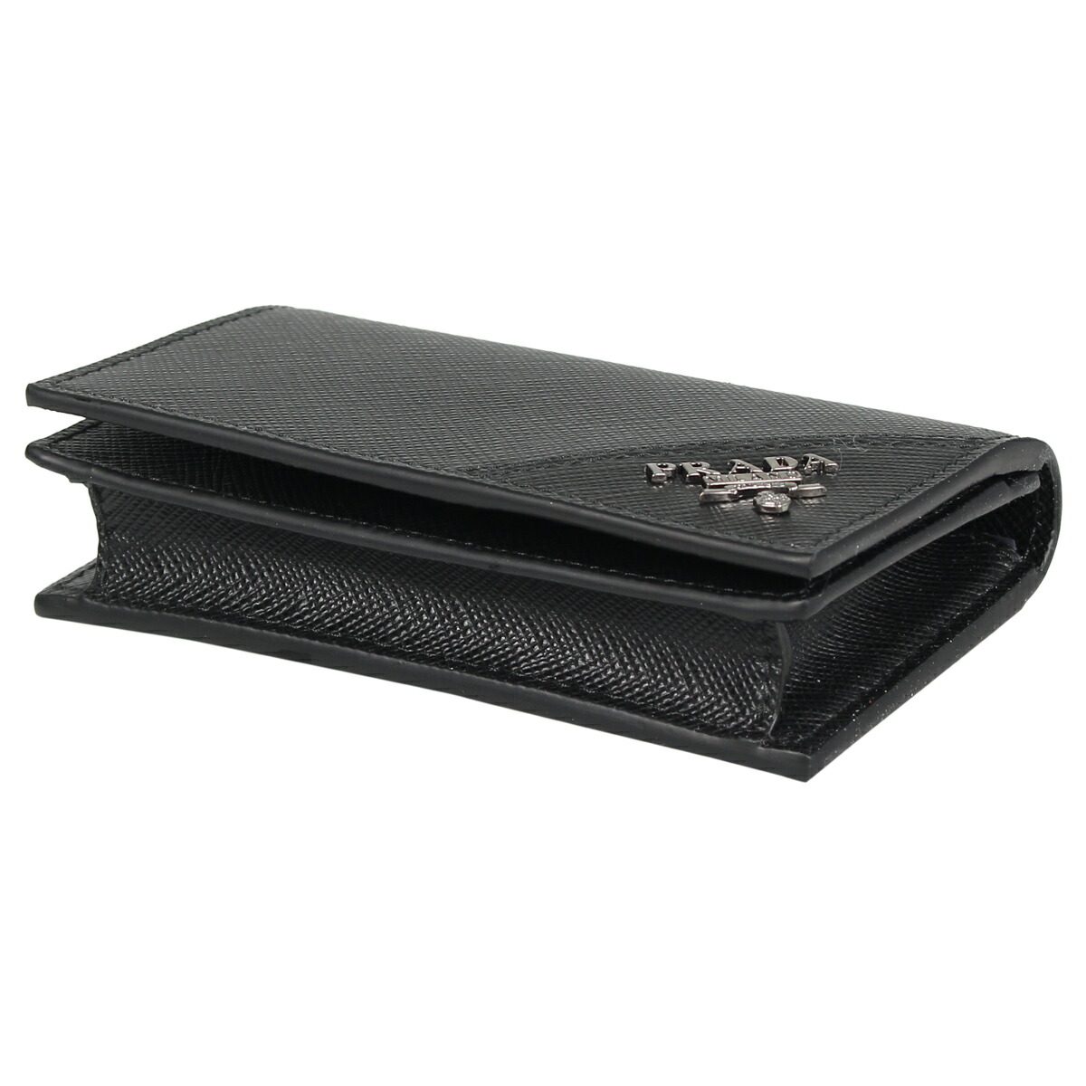 楽天市場 Prada Business Card Holder Voftm プラダ 名刺入れ カードケース カードホルダー メンズ サフィアーノ ブラック 黒 2mc122qme Goods Lab