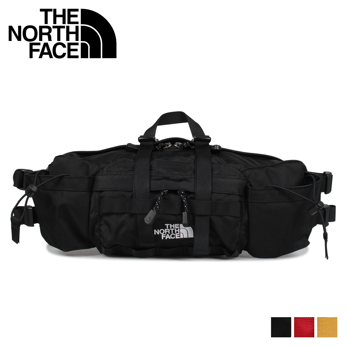 イエロー バッグ The Face The North ブラック ノースフェイス マウンテン ブラック ウエストバッグ バイカー あす楽対応 Mountain Biker Face バイカー ザ North ランバーパック 鞄 送料無料 6l レッド ノースフェイス メンズ バッグ ランバーパック ボディ