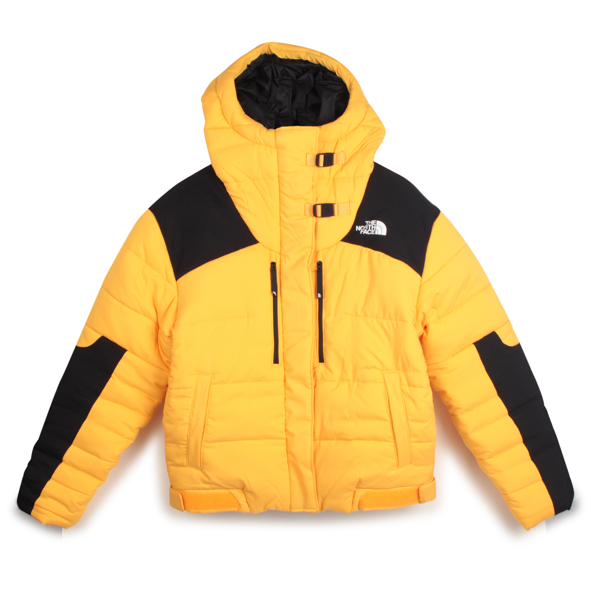 the north face yellow puffer