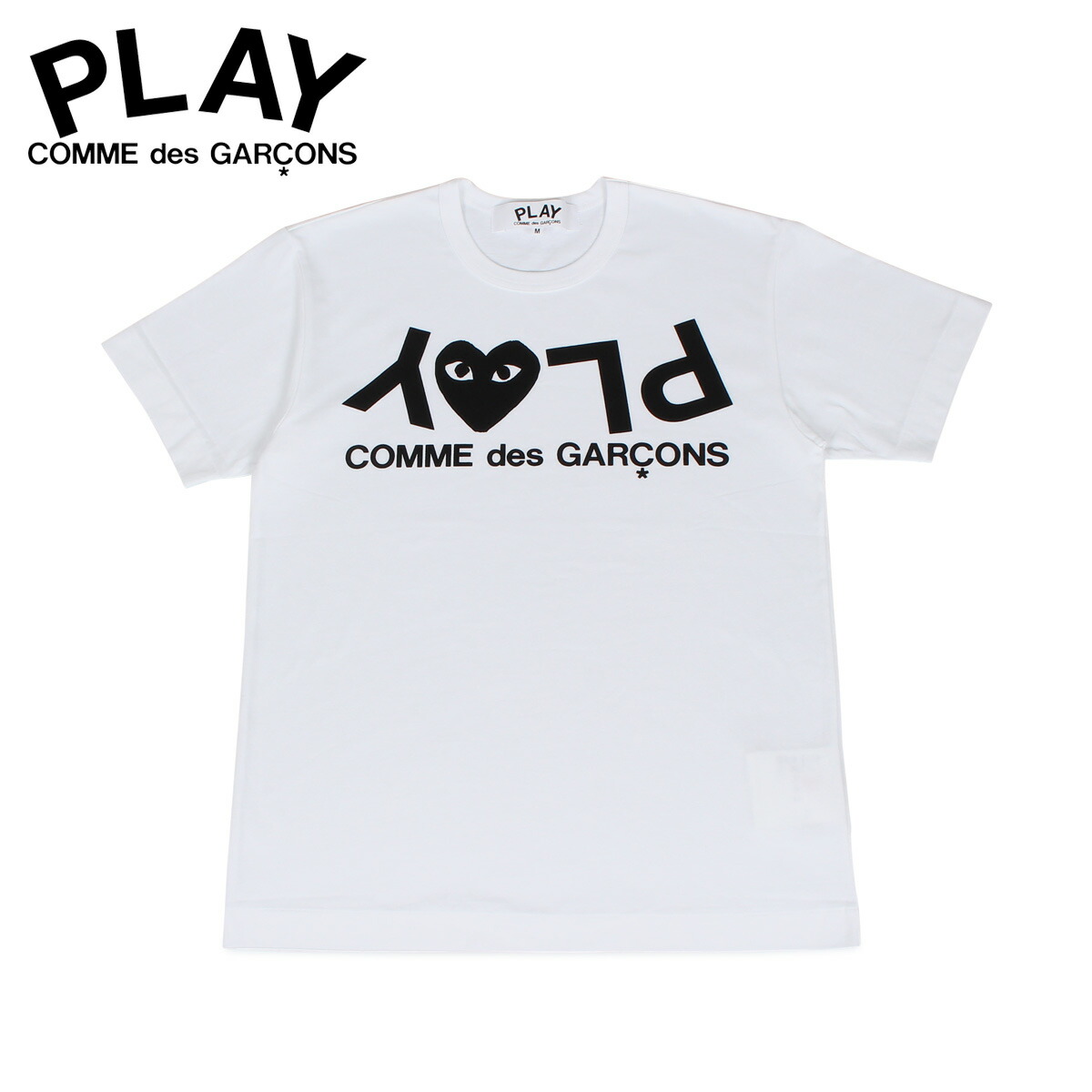 comme des garcons play tee shirts