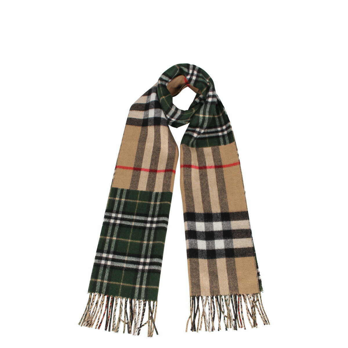 楽天市場 Burberry Muffler バーバリー マフラー スカーフ メンズ レディース チェック カシミア グリーン Goods Lab