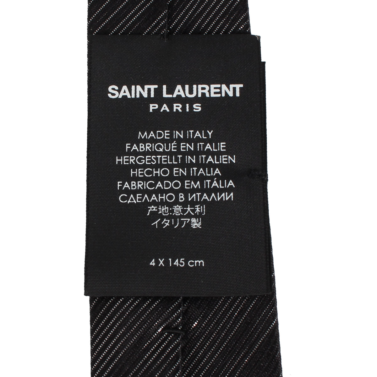 進化版 Saint Laurent Paris Tie サンローラン パリ ネクタイ メンズ ブランド 再入荷1番人気 Donboscocollegekottiyam Com