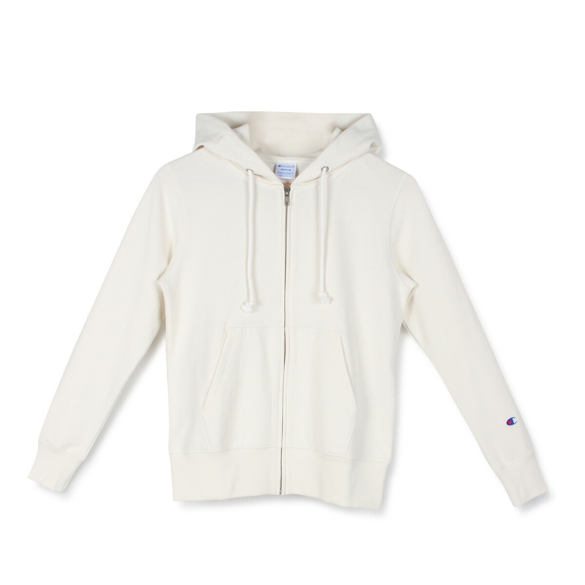 楽天市場 Champion Zip Hooded Sweat Shirt チャンピオン パーカー スウェット ジップアップ レディース ブラック ホワイト グレー ベージュ 黒 白 Cw K109 Goods Lab