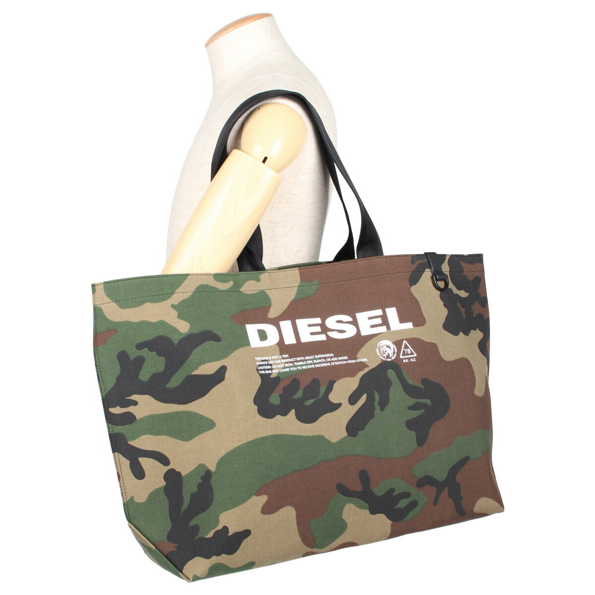 Diesel Thisbagisnotatoy ディーゼル トートバッグ カモ バッグ Thisbagisnotatoy トートバッグ メンズ レディース リバーシブル カモ 迷彩 カーキ X Ps536 H3845 Goods Lab 送料無料 あす楽対応 ディーゼル Diesel バッグ トートバッグ