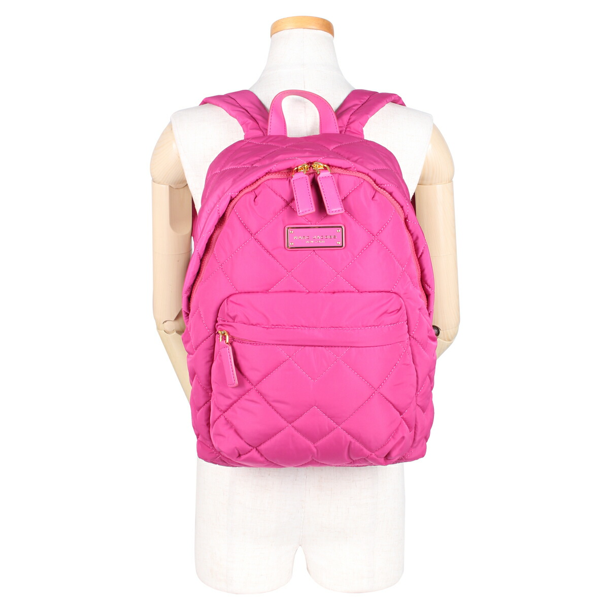 品質は非常に良い リュック Jacobs Marc マークジェイコブス 最大1000円offクーポン バッグ M ピンク Backpack Quilted レディース バックパック レディースバッグ Williamsav Com