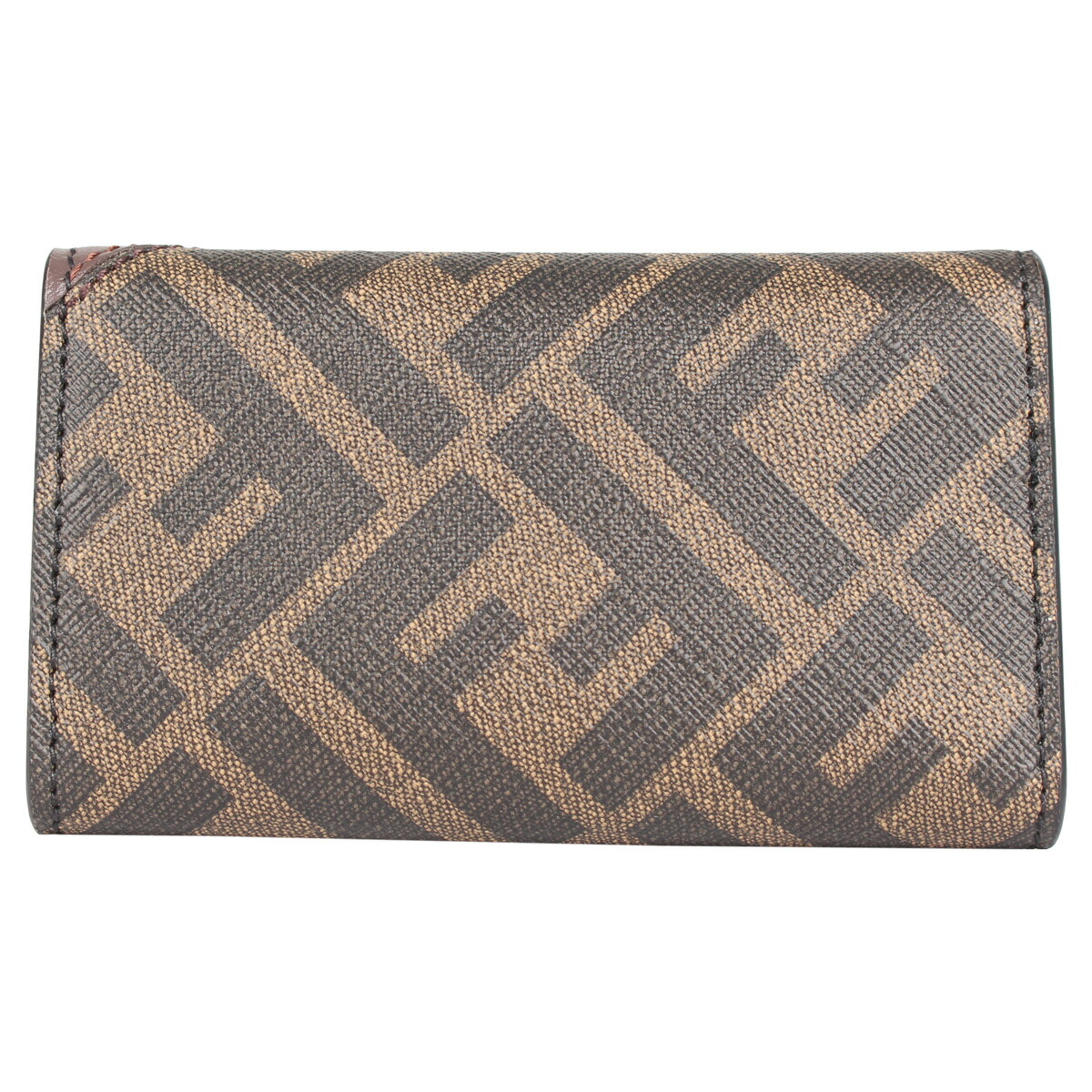 おトク情報がいっぱい 4j 7ap040 Fendi キーケース キーリング 10時 フェンディ 10時 12 16 12 13 P5倍 F029x レディース 財布 小物 異素材ミックス イエロー系 キーホルダー キーケース