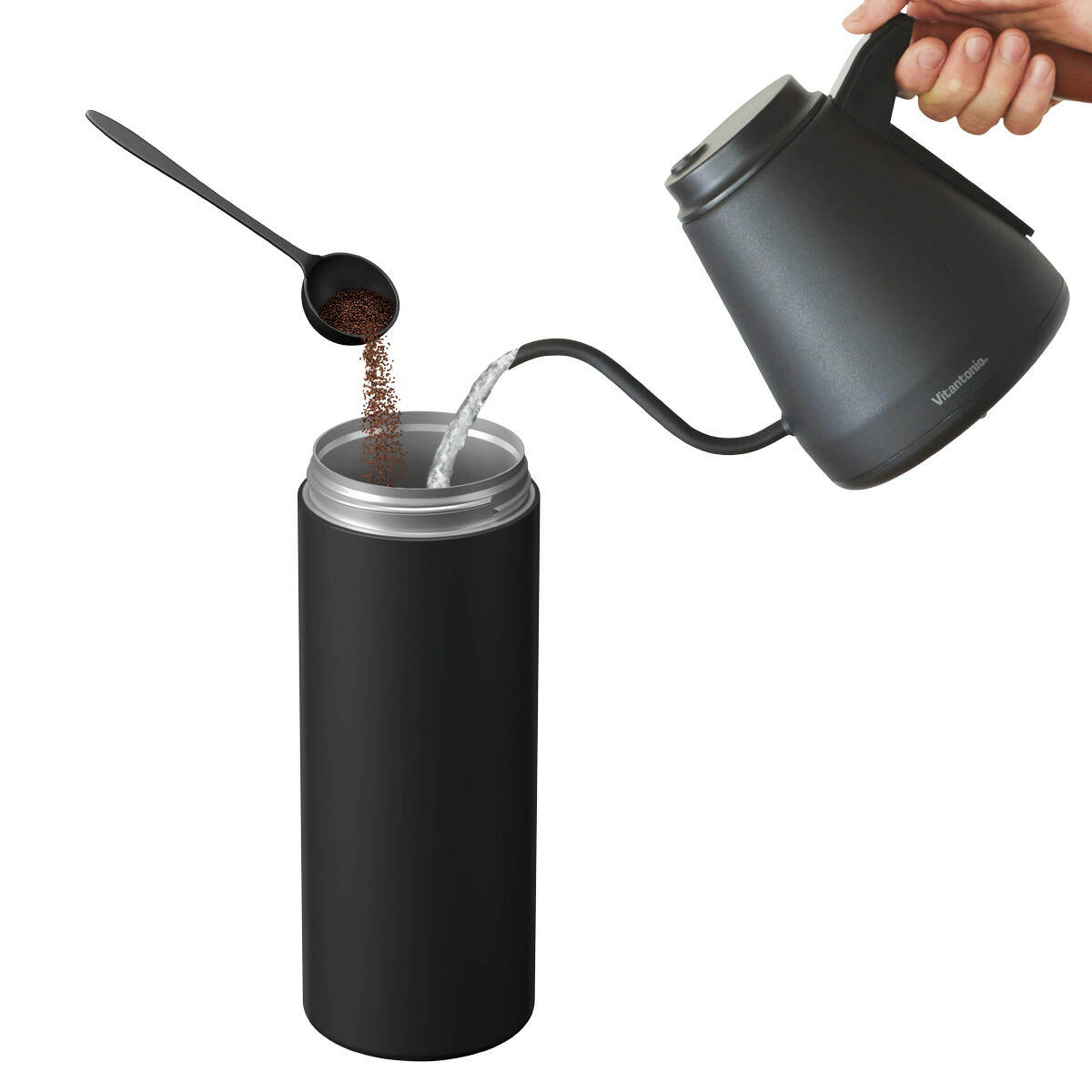 Vitantonio Vcb 10ls ステンレスボトル コーヒーメーカー ビタントニオ リサラーソンモデル タンブラー コトル