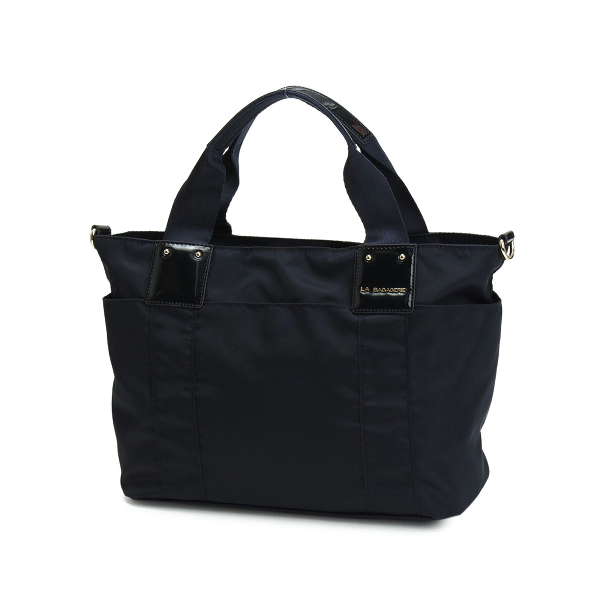【最大1000円OFFクーポン】 LA BAGAGERIE 2WAY TOTE BAG ラ バガジェリー バッグ トートバッグ ショルダーバッグ レディース 撥水 ブラック グレー ネイビー グリーン パープル 黒 B72-12-02|Goods Lab+