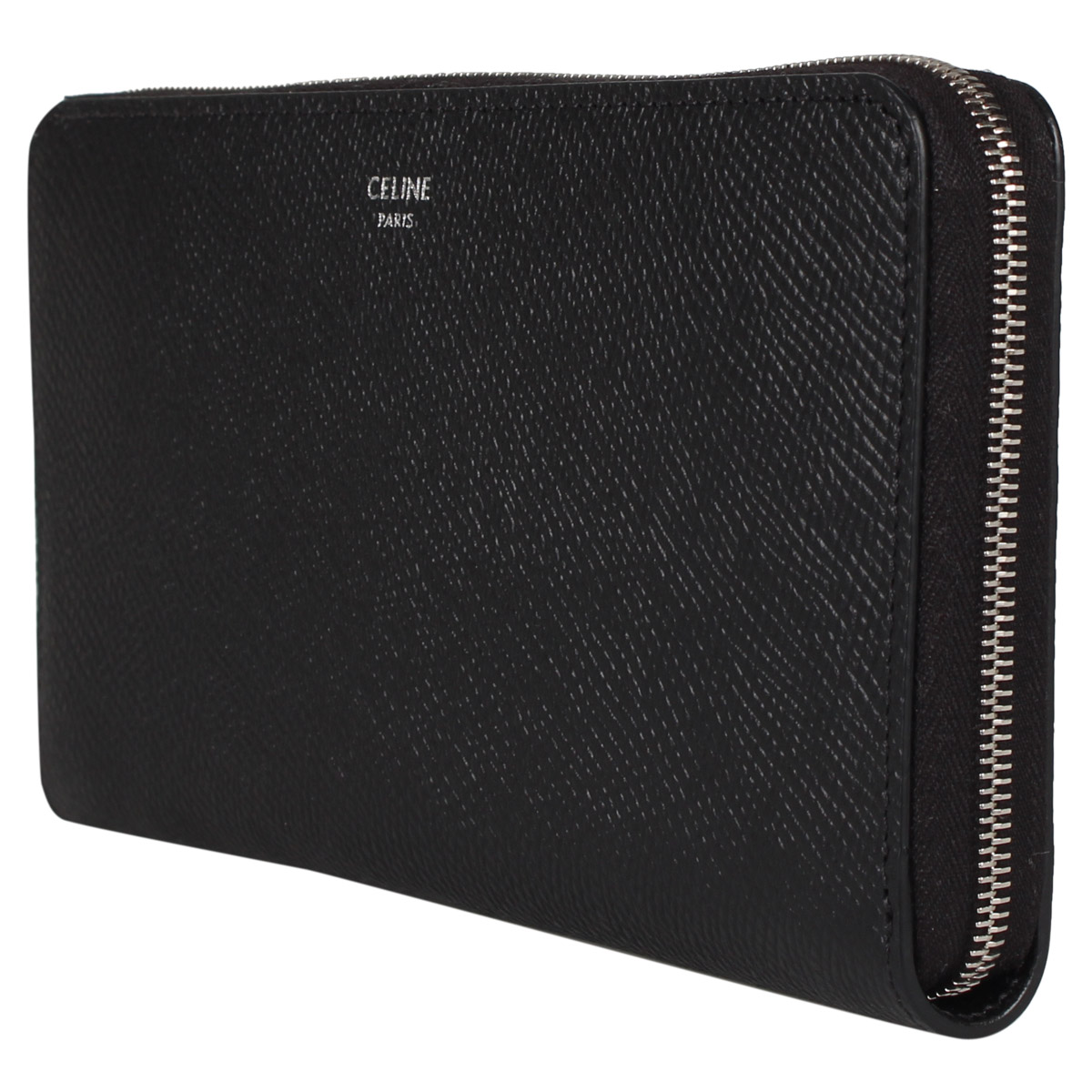 楽天市場 Celine Large Zip Around Wallet セリーヌ 財布 長財布 メンズ ラウンドファスナー ブラック 黒 10b553bel Goods Lab