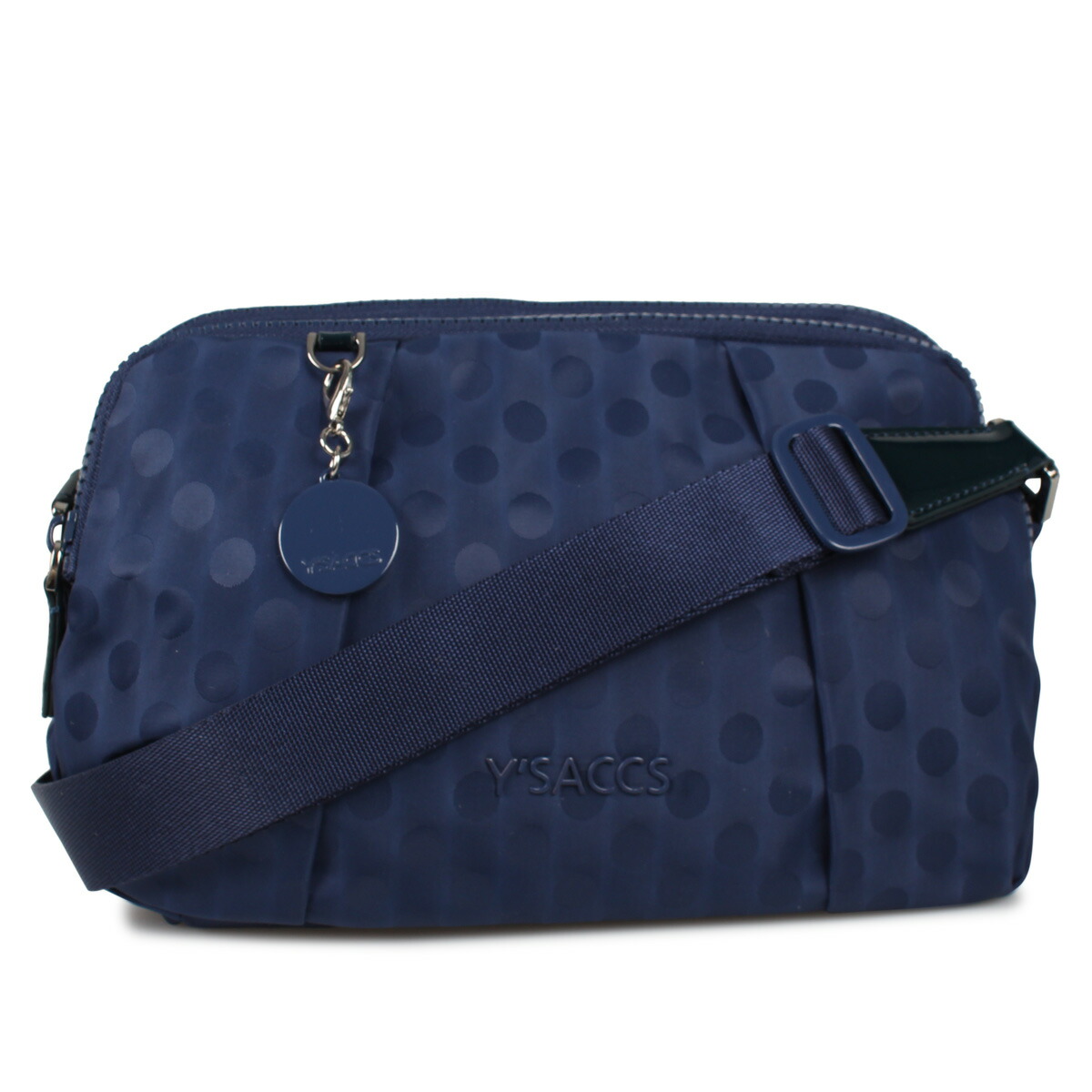 バッグ Lab Pochette Polka バッグ 楽天スーパーsale Y Saccs バッグ ポルカドット ショルダーバッグ イザック ポルカドット ブラック 撥水 レディース イザック Dots Y Saccs イザック Y71 03 10 Goods 黒 ネイビー ショルダーバッグ 送料無料 ショルダー