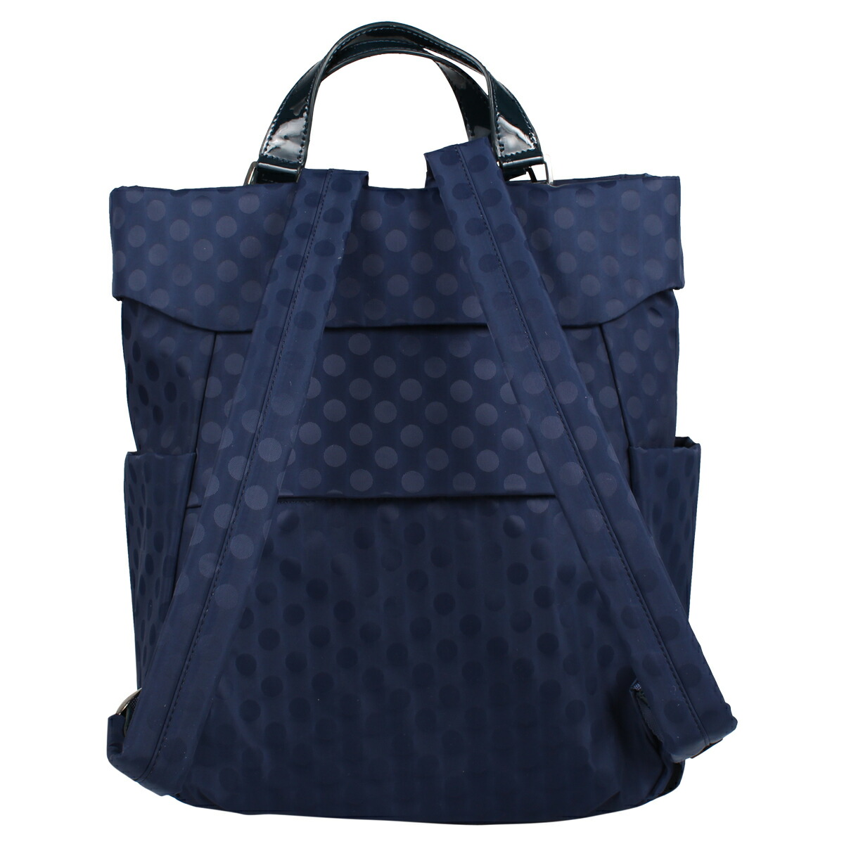 期間限定送料無料 送料無料 イザック Dots ブラック ポルカドット Polka Rucksack Y Saccs イザック ネイビー バッグ Polka 楽天スーパーsale バックパック Y92 11 04 Goods バックパック レディース 黒 撥水 リュック Y Saccs バッグ バッグ Y Saccs