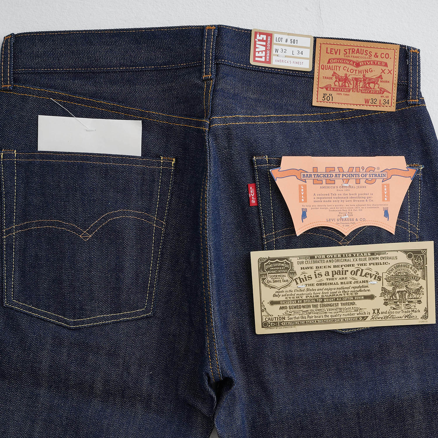 Levis Vintage ジーンズ 501 ジーパン ビンテージ デニム クロージング リジッド パンツ リーバイス Clothing