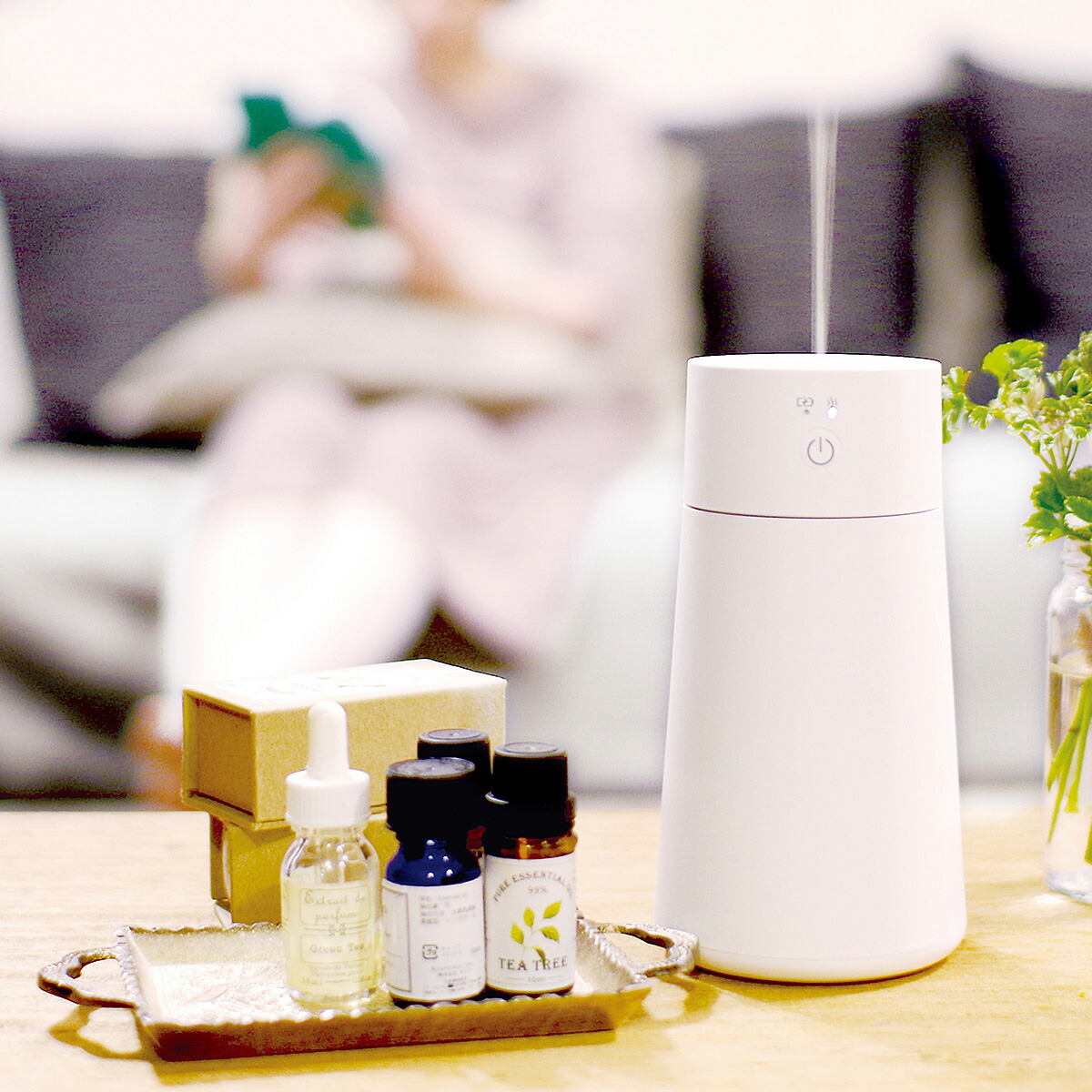 楽天市場】kishima 超音波加湿器 キシマ グリーンティーラボ アロマ