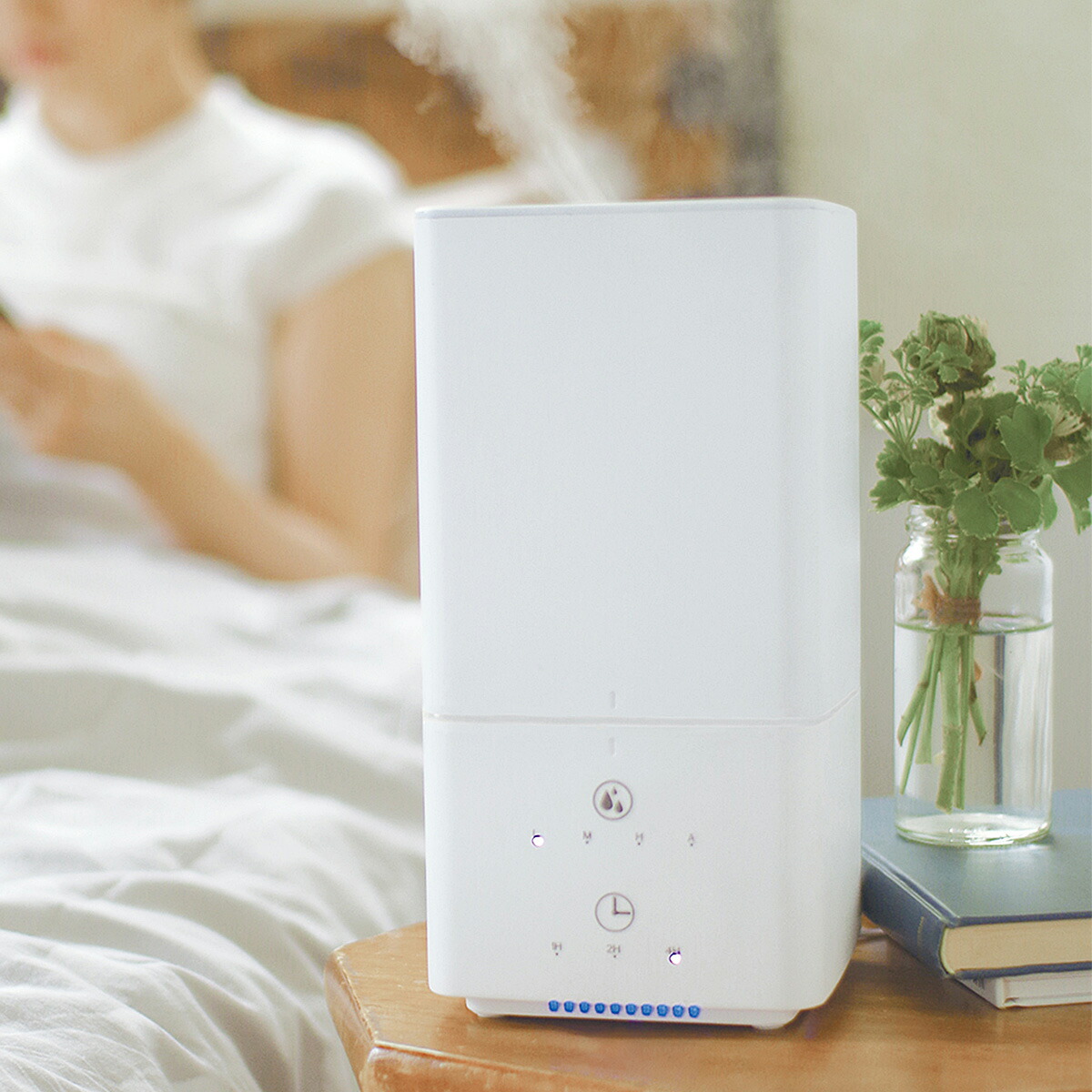 楽天市場 最大600円offクーポン Green Tea Lab Kna106 グリーンティーラボ 加湿器 加湿器 超音波式 アロマオイル ディフューザー 1l アロマミスト 一人暮らし Goods Lab