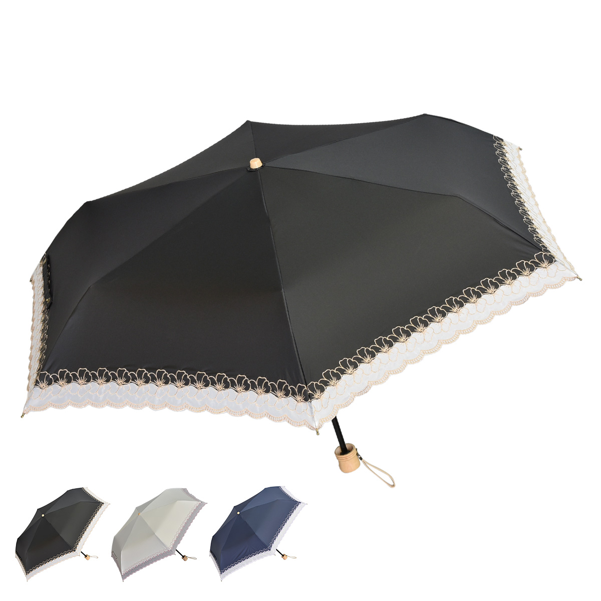ジェニュイン アンブレラ 99 Uvカット 軽量 Works ワークス 折りたたみ傘 Umbrella 晴雨兼用 折り畳み傘 Genuine コンパクト