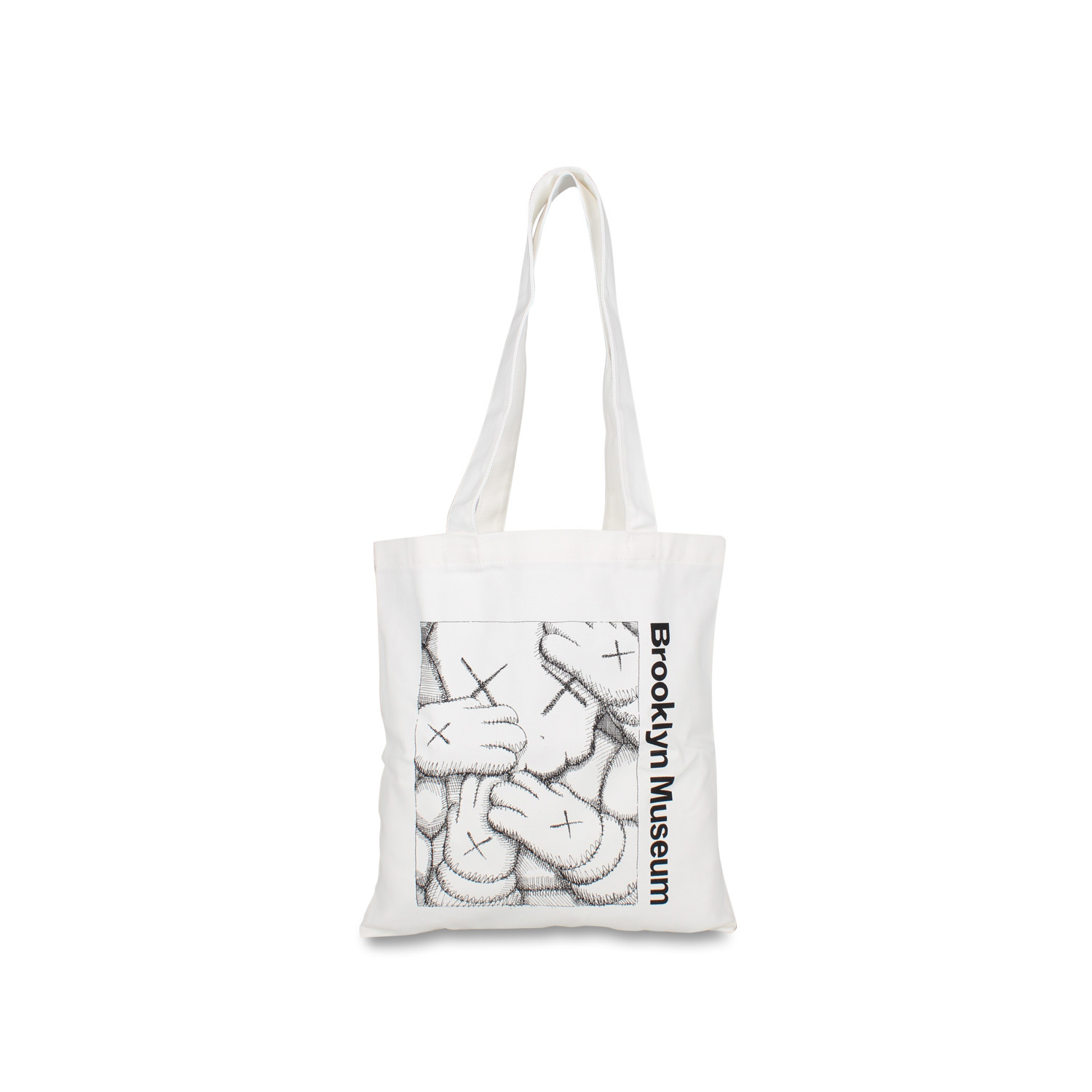 楽天市場 最大1000円offクーポン Kaws Brooklyn Museum Tote カウズ トートバッグ メンズ レディース ホワイト 白 Goods Lab