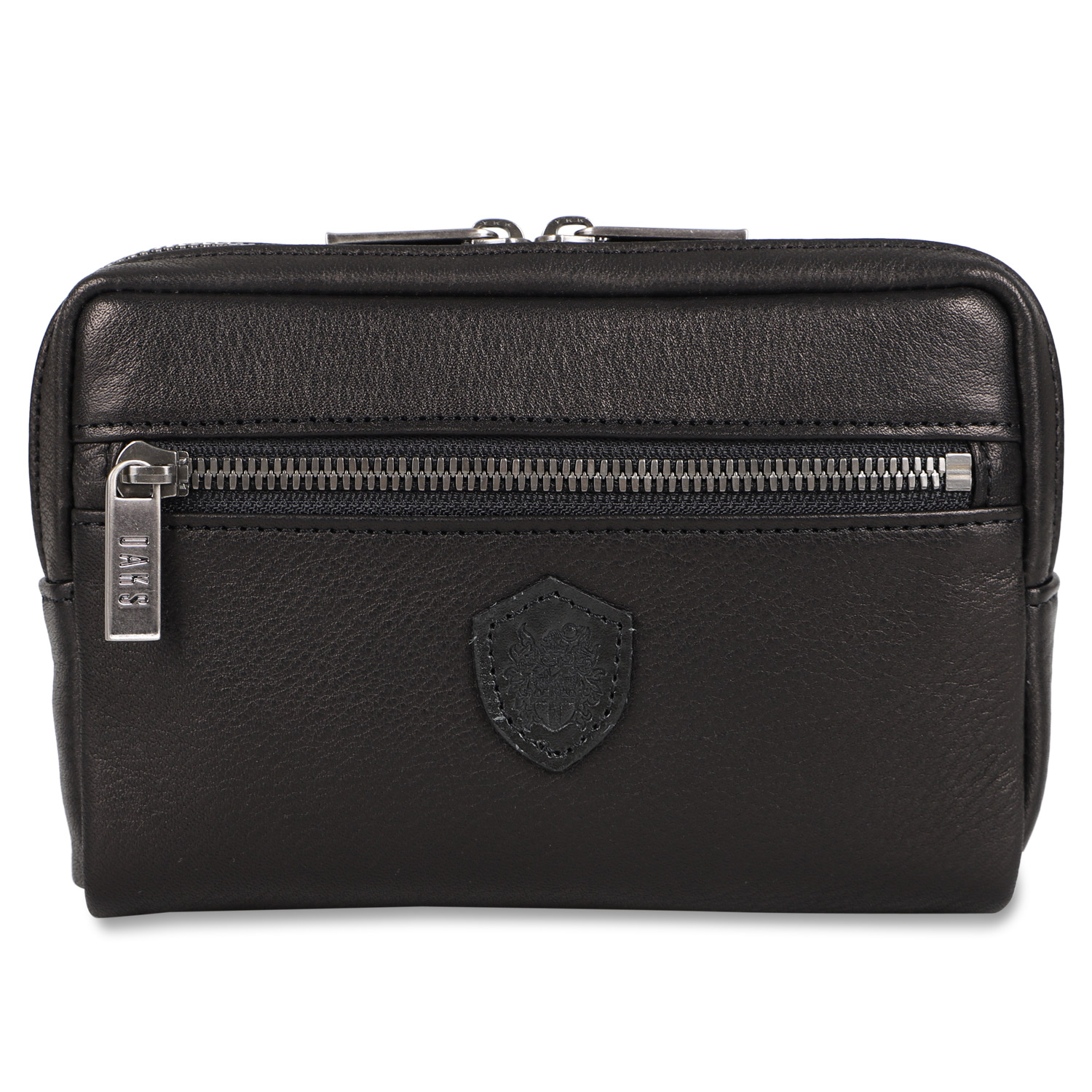 DAKS ダックス ベルトポーチ 小物入れ BELT POUCH メンズ 本革 小さめ ブラック ブラウン 黒 DA29416