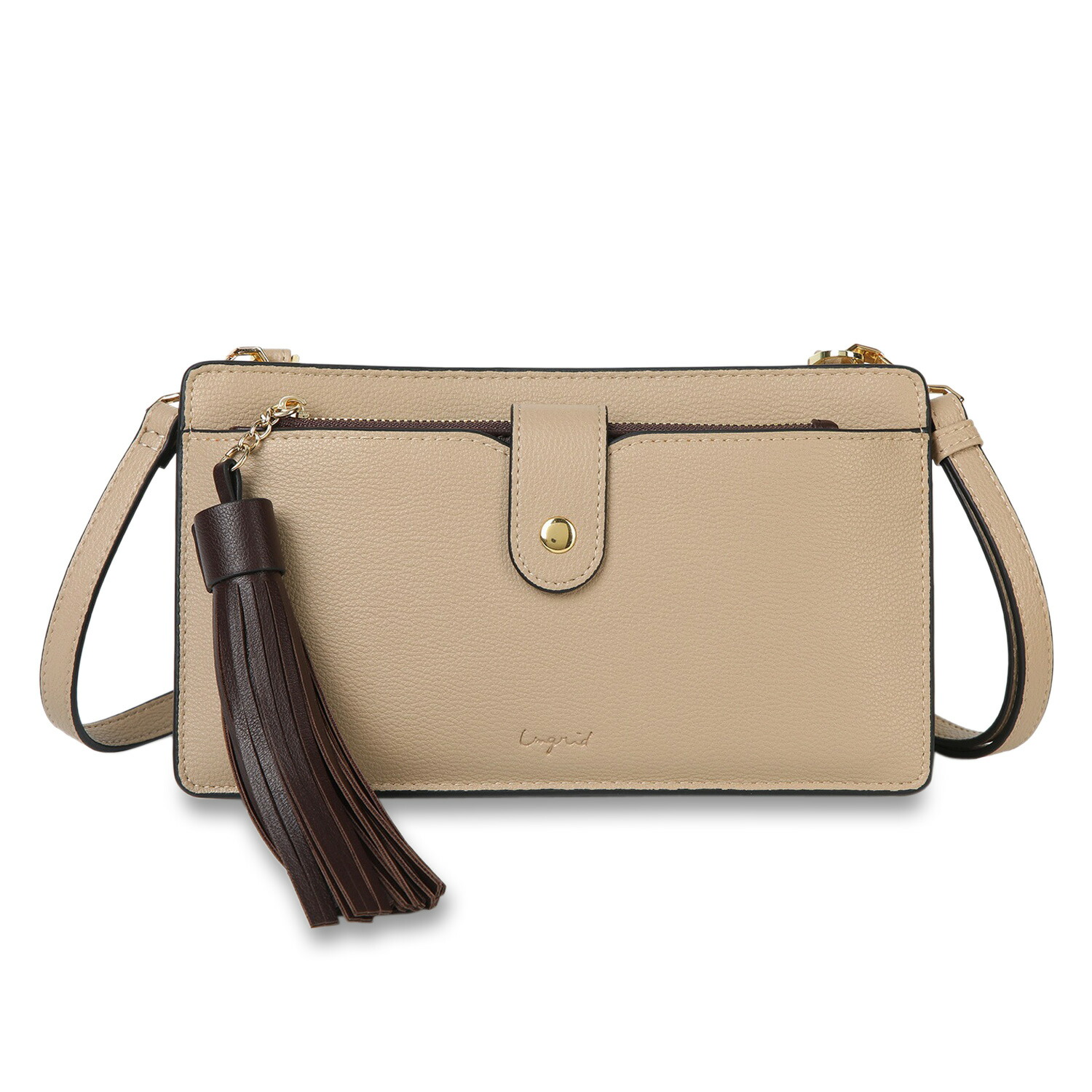 Ungrid Big ショルダーバッグ Wallet 財布 アングリッド レディース 斜め掛け Bag Tassel